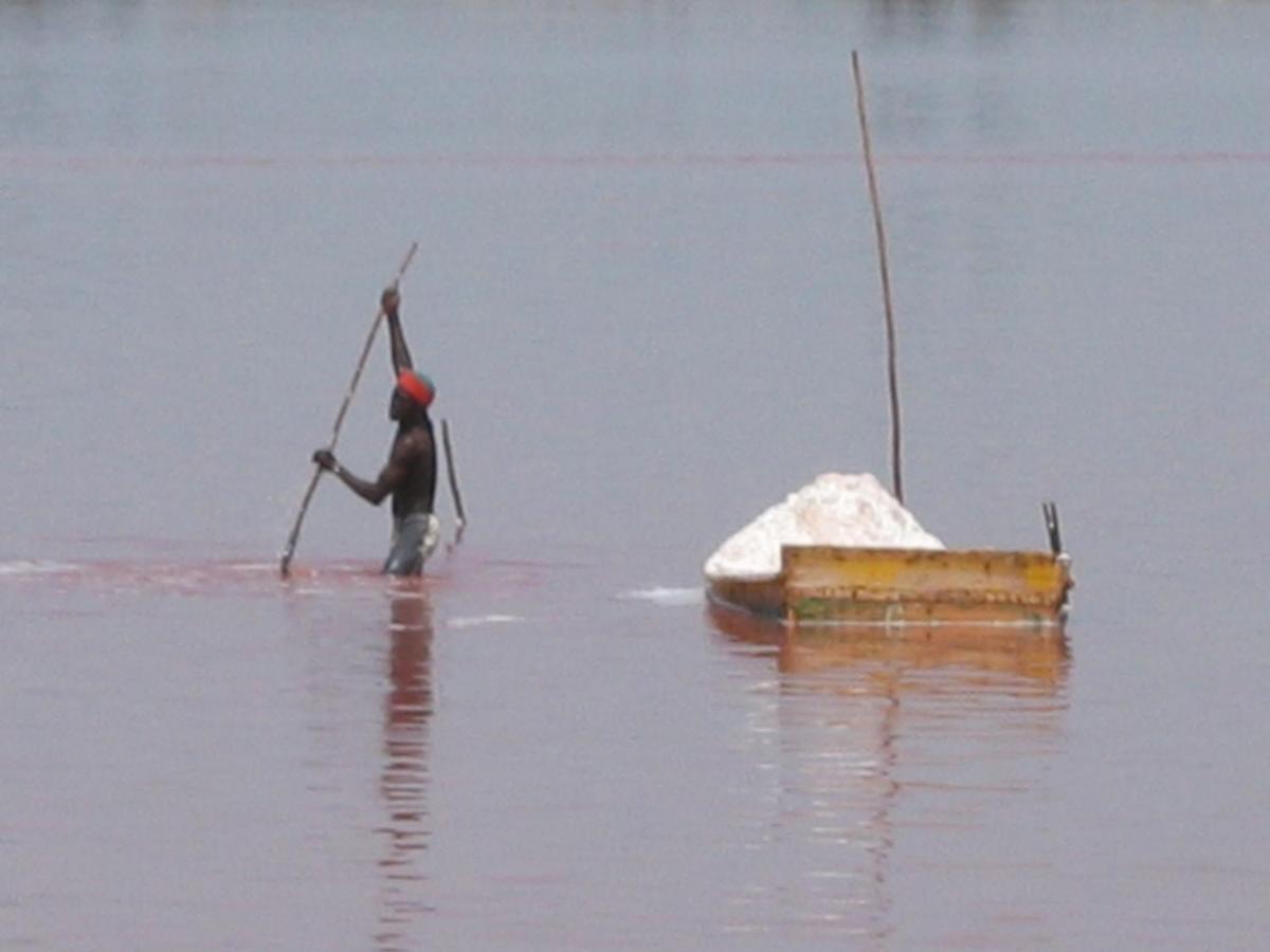 A La Ficelle Du Lac Rose Niaga Luaran gambar